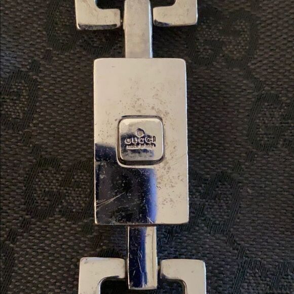 Gucci GG Motif Hobo Black Canvas & Leather Bag - Picture 2 of 10